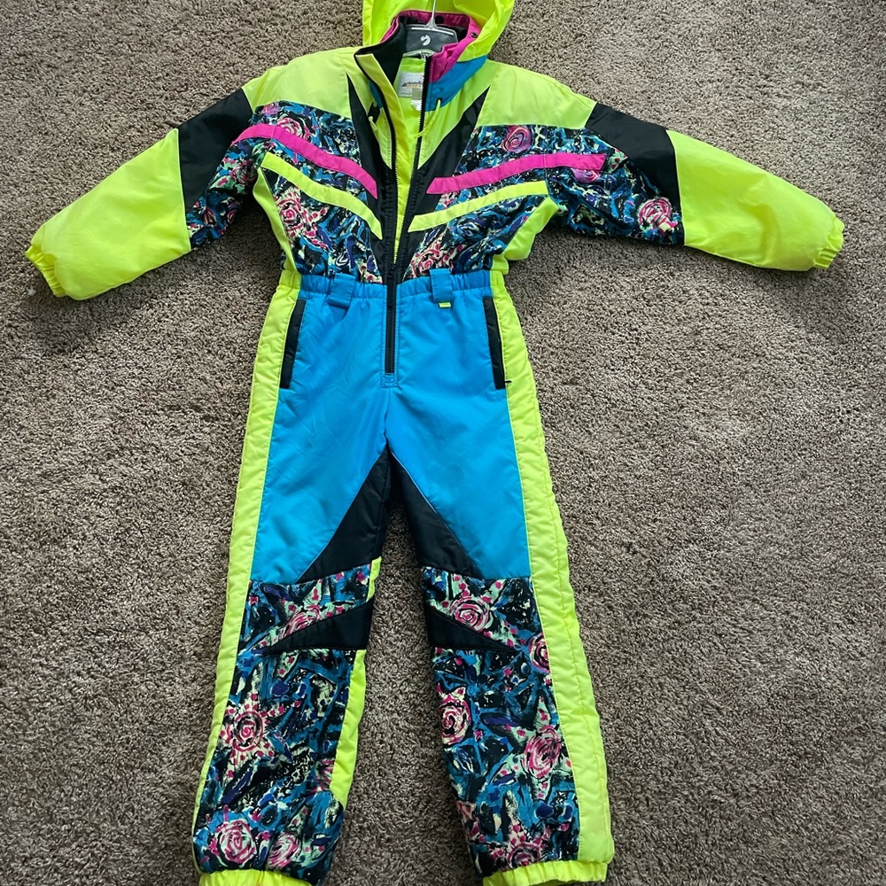 Retro Obermeyer Juniors Snow Suit